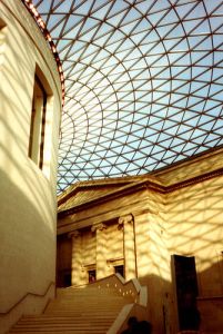 Roof of the Great Court in the British Museum